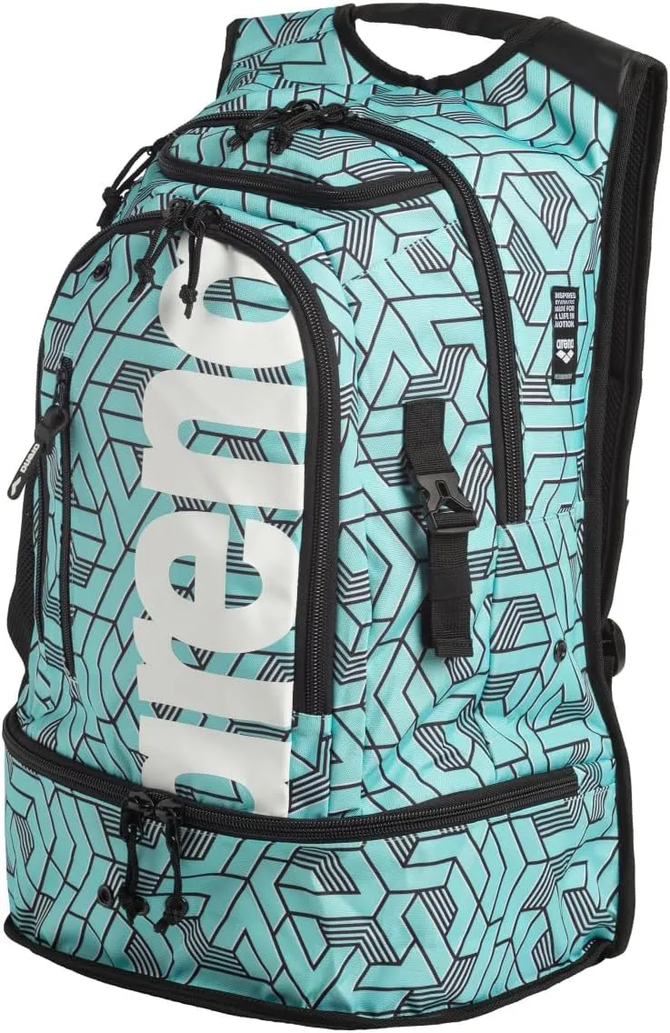 ARENA Unisex Adult Fastpack 3.0 Swim Bag Athlete Sports Backpack Gym Workout Rucksack Wet Gear/Shoes Compartment, 40 Liters