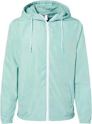 Ashen Fane Men's Water-Resistant Lightweight Windbreaker Jacket