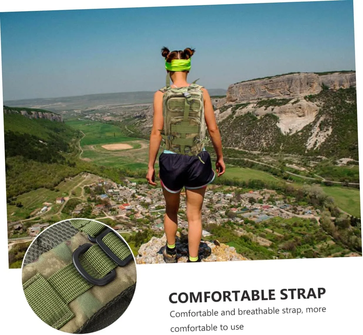 Backpack Camouflage Sports Backpack for Men - Outdoor, Army, Travel Mens Backpack for Travel