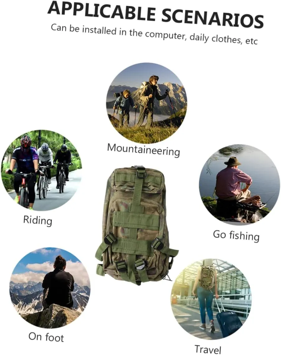 Backpack Camouflage Sports Backpack for Men - Outdoor, Army, Travel Mens Backpack for Travel