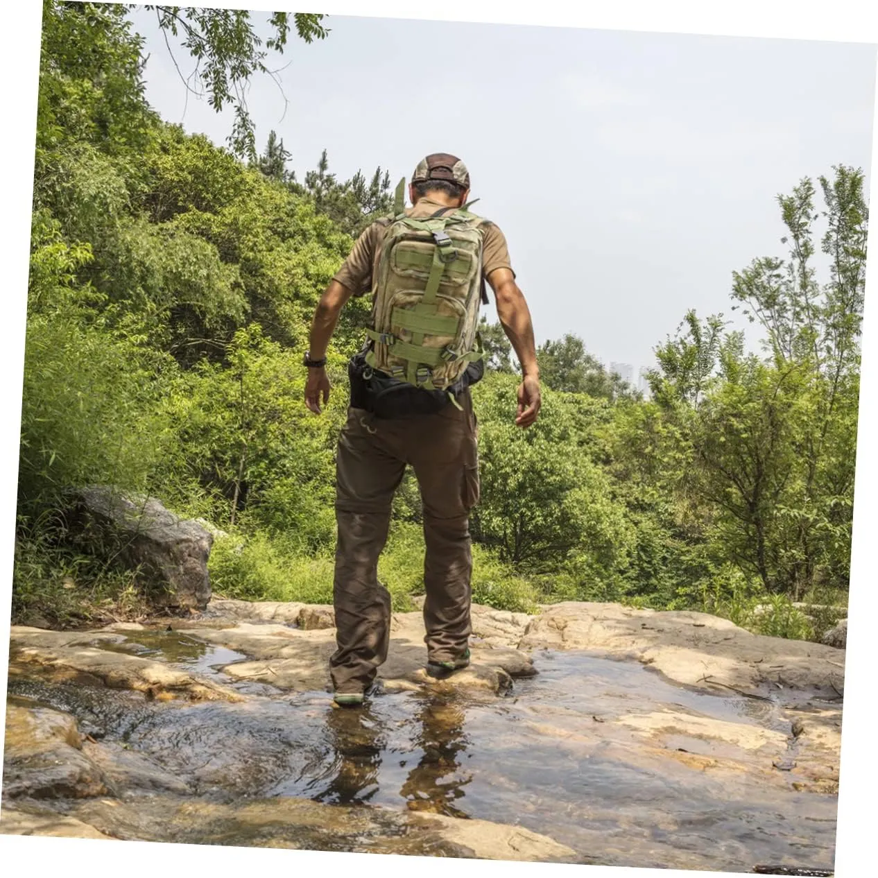 Backpack Camouflage Sports Backpack for Men - Outdoor, Army, Travel Mens Backpack for Travel
