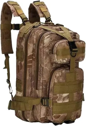 Backpack for Men Waterproof Outdoor Backpack Rucksack for Trekking, Fishing, Hunting, and Camping