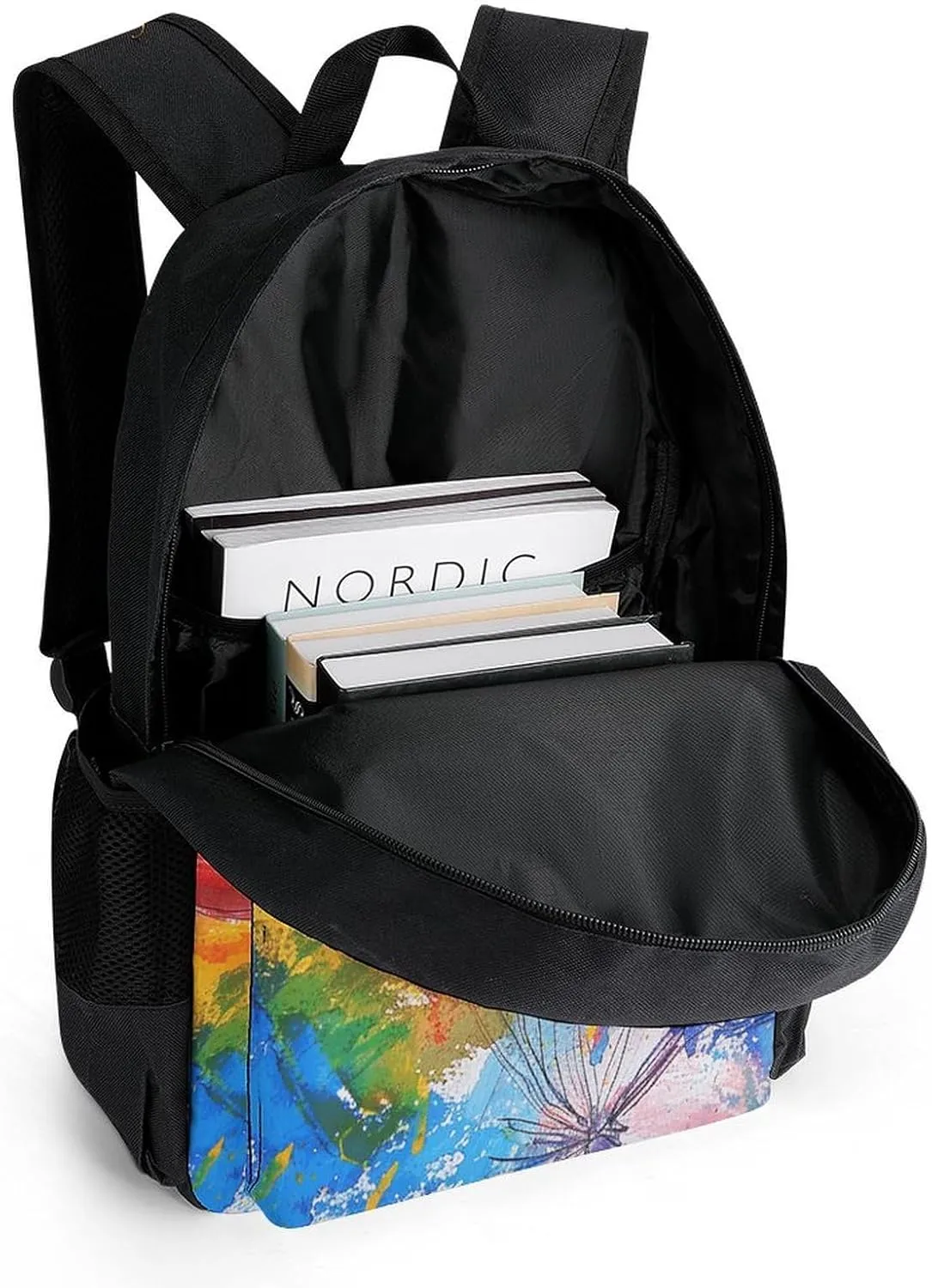 Backpack for Men Women Laptop Backpack Colorful Balloon Pictures Casual Daypack Laptop Bag for Travel