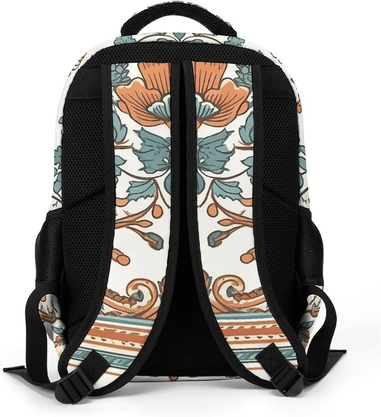 Backpack for Men Women Laptop Backpack Decorative Border Casual Daypack Laptop Bag for Travel