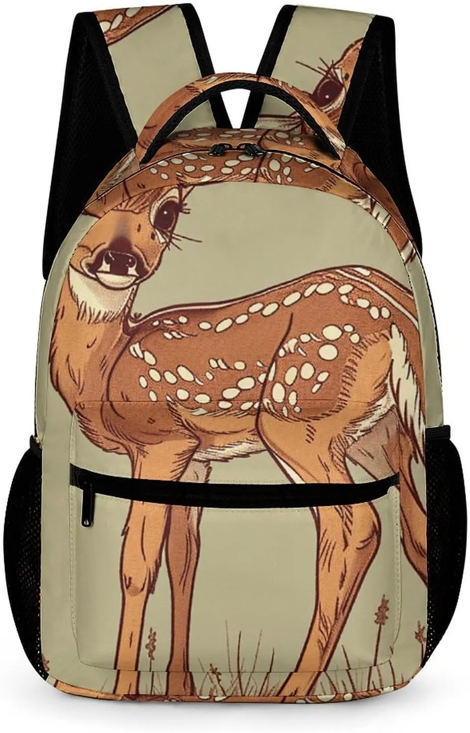 Backpack for Men Women Laptop Backpack Deer Hand Drawn Casual Daypack Laptop Bag for Travel