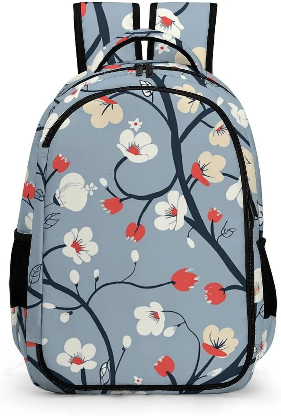 Backpack for Men Women Laptop Backpack Flowers on Branches Casual Daypack Laptop Bag for Travel