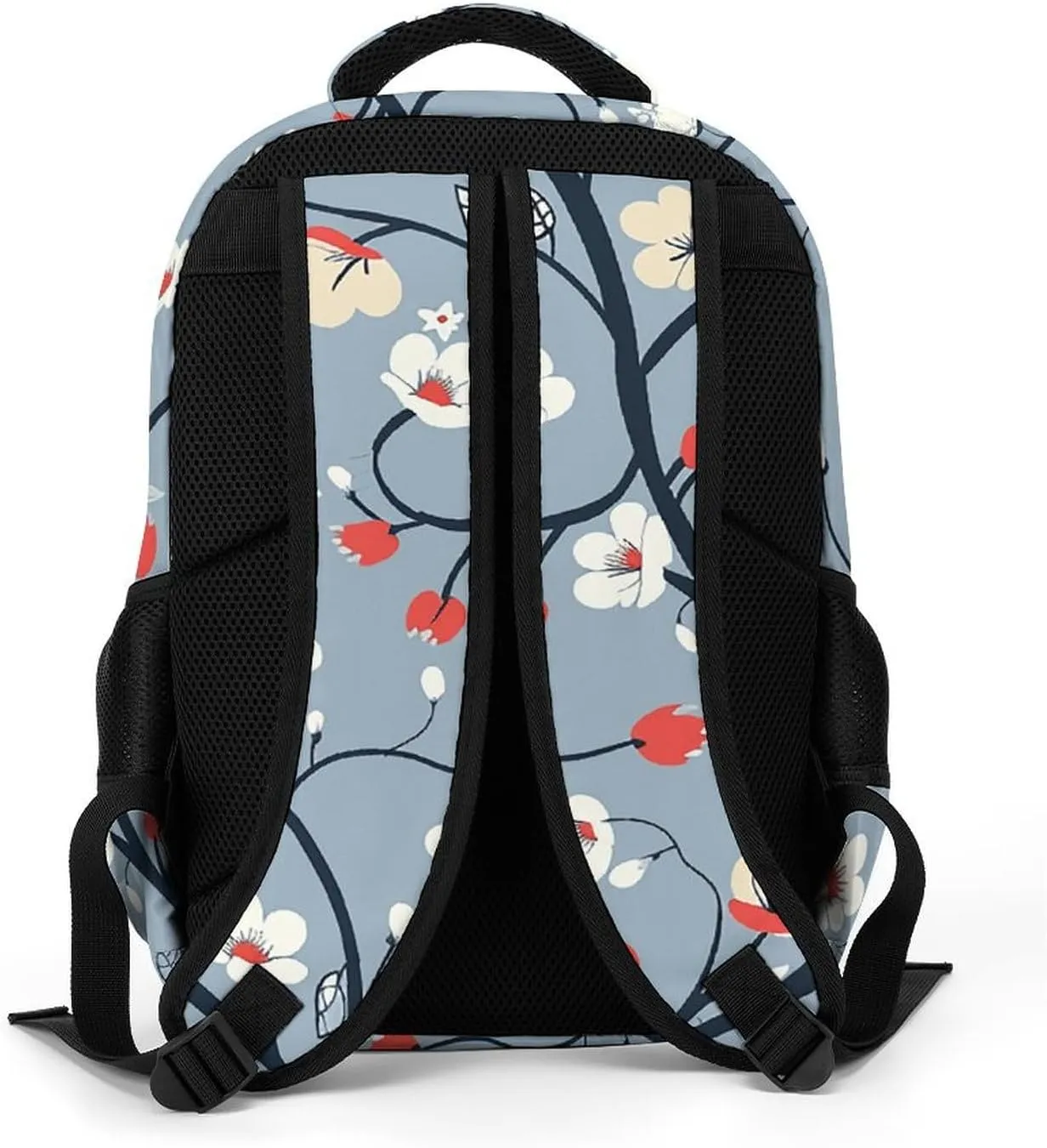Backpack for Men Women Laptop Backpack Flowers on Branches Casual Daypack Laptop Bag for Travel