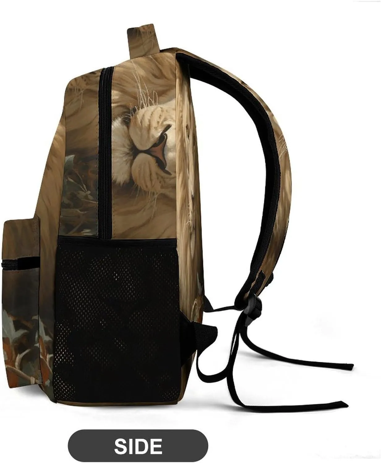 Backpack for Men Women Laptop Backpack Lion in Bush Casual Daypack Laptop Bag for Travel