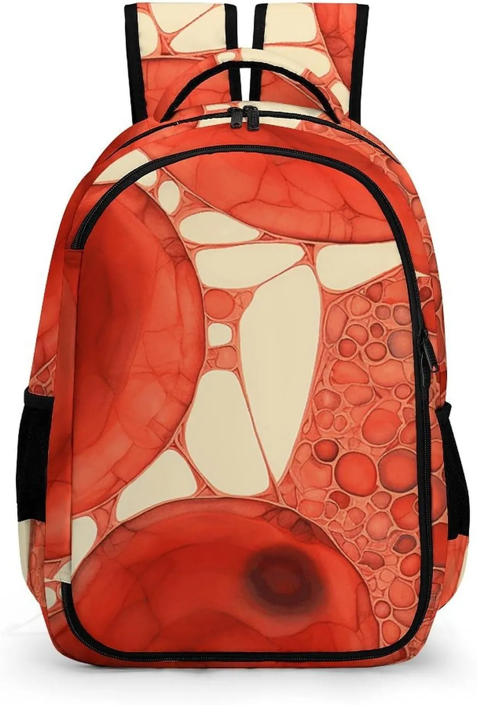 Backpack for Men Women Laptop Backpack Realistic Red Cells Casual Daypack Laptop Bag for Travel
