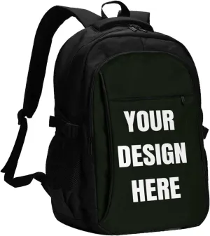Backpack Large Personalized Backpack For Women Men Design Your Own Work Travel Laptop Bag To High Volume Casual Packet,Extra Large