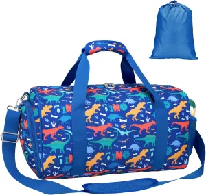 Bagseri Dance Bag for Girls - Ballet Duffle With Shoes Compartment for Kids Above 6yr, Overnight Travel Sleepover Bag With Dry Wet Separation Pockets