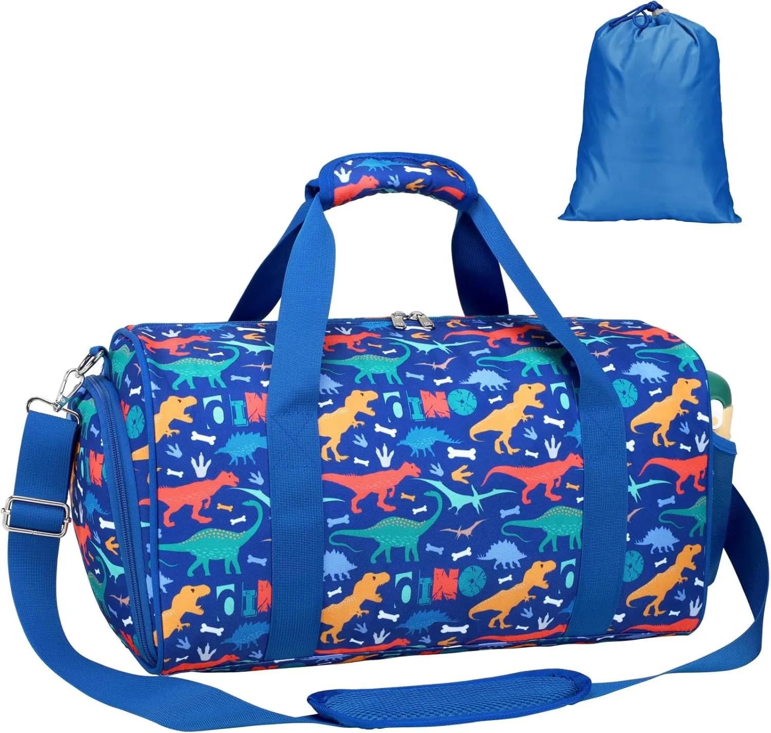 Bagseri Dance Bag for Girls - Ballet Duffle With Shoes Compartment for Kids Above 6yr, Overnight Travel Sleepover Bag With Dry Wet Separation Pockets