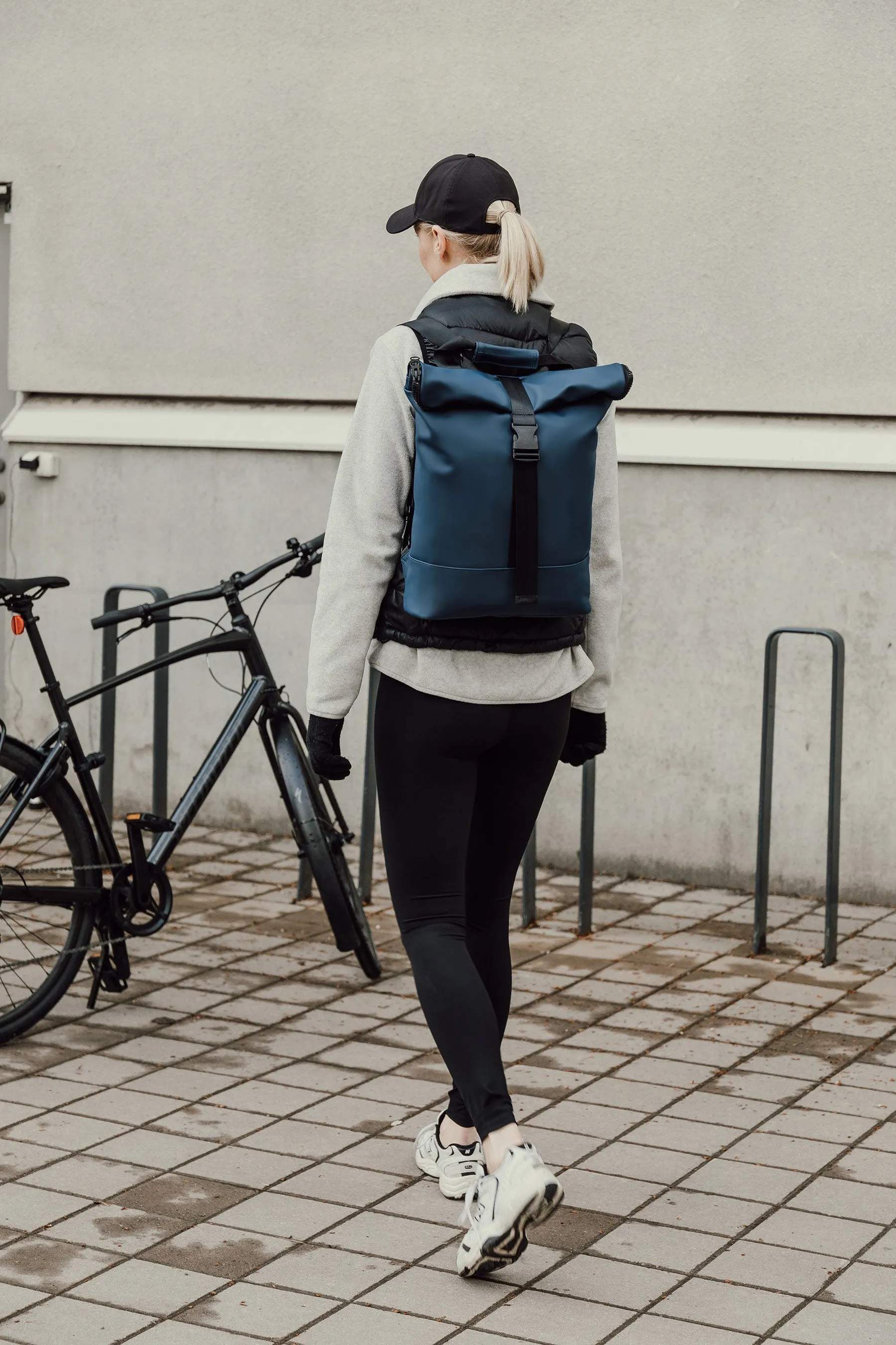Baltimore bike bag- Navy