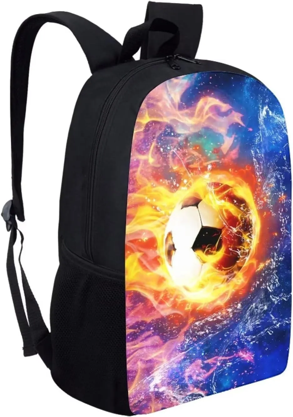 Belidome Kids School Backpack with Side Mesh Pockets Large Bookbag Daypack Shoulder Backpack