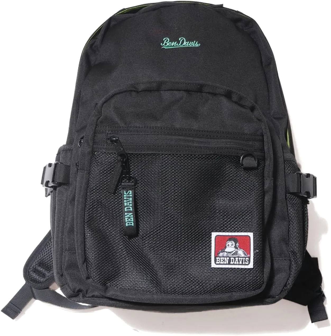 BEN DAVIS(ベンディビス) Casual Bag, BK/GRN, X-Large