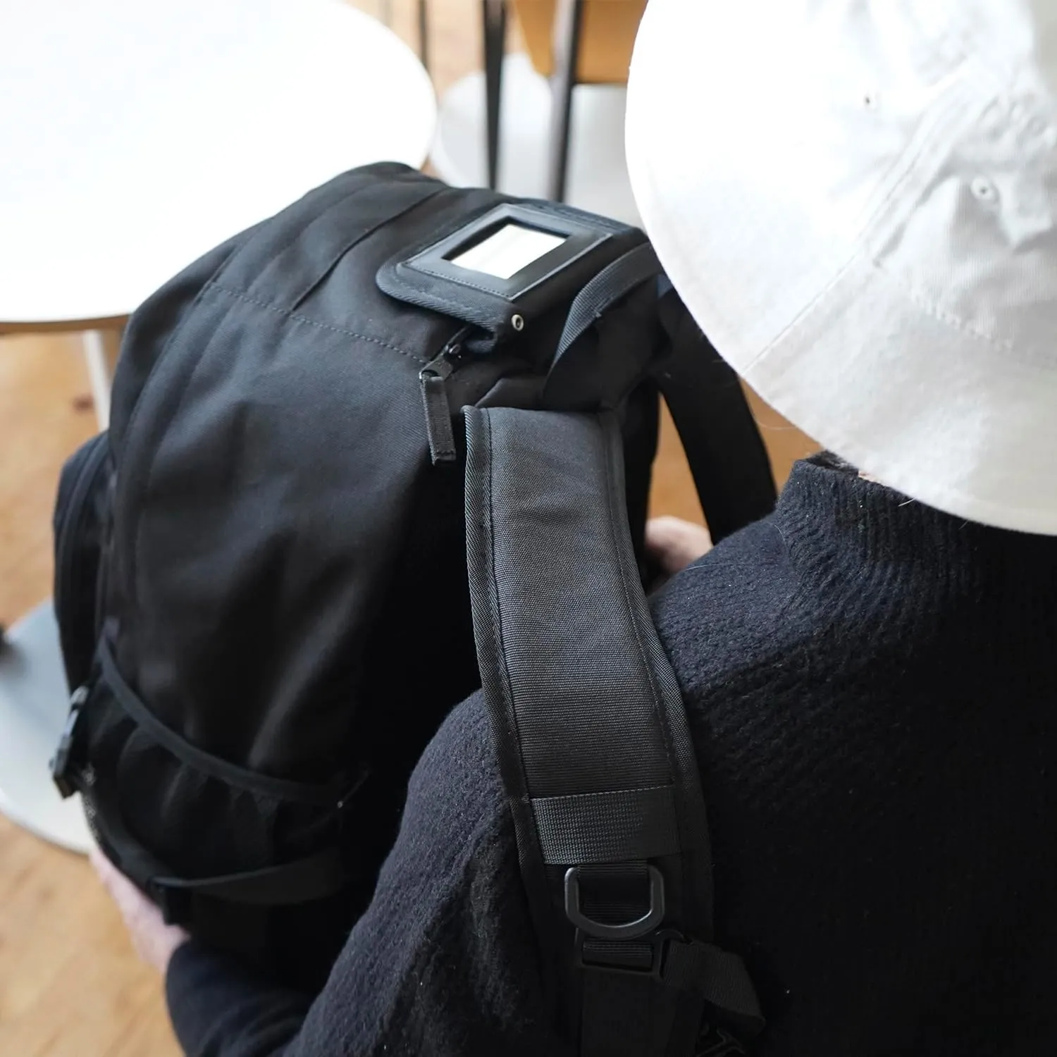 BEN DAVIS(ベンディビス) Casual Bag, BK/RD, X-Large