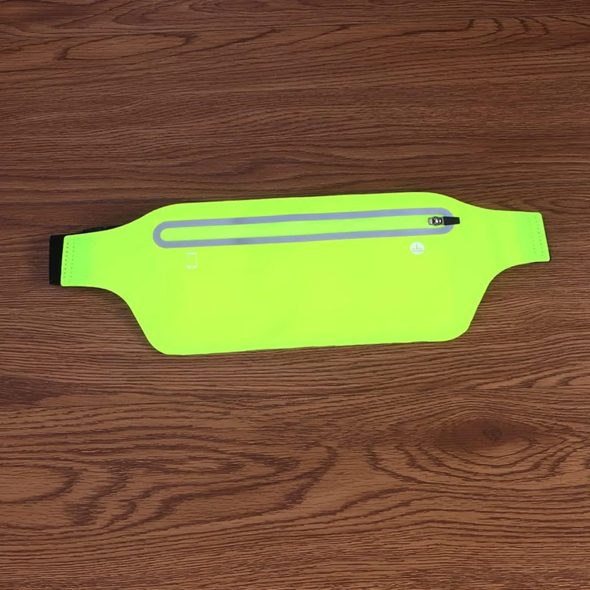 BESPORTBLE 3pcs Running Hydration Waist Pack Reflective Vest Belt for Walking Hiking Biking