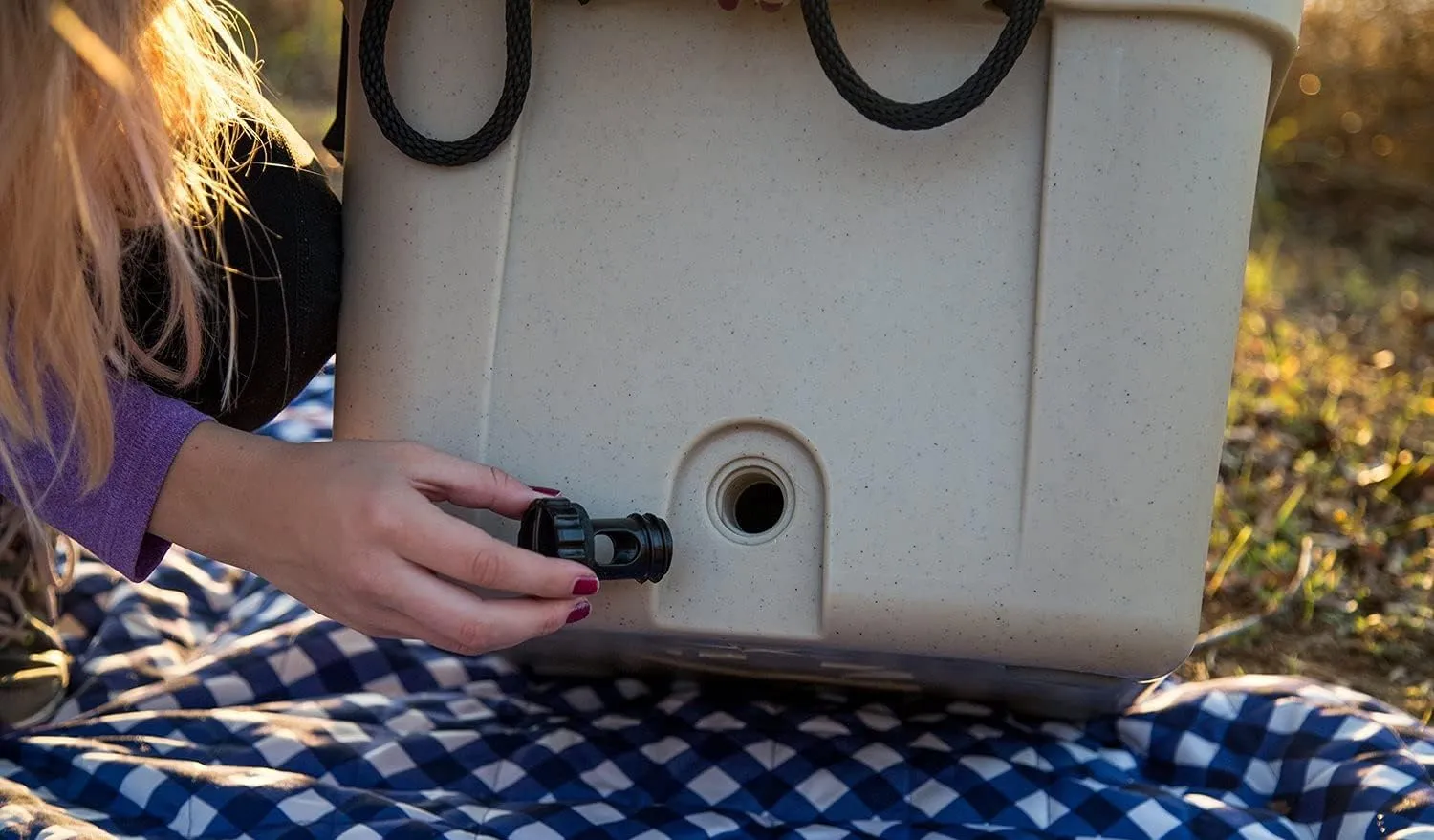 BISON COOLERS Rotomolded Cooler Extreme Engineered Durability with Hard Shell, Lid and Liner | Long Lasting Ice Chest with Double Insulated Walls | Made in The USA