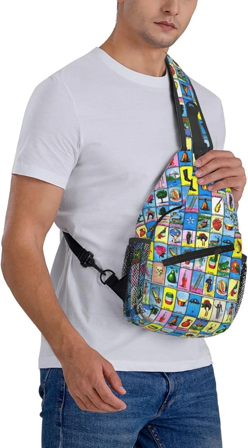 Black White Cow Spots Skin Pattern Crossbody Bags Men Cross Chest Bag Women Adjustable Sling Backpack Shoulder Bag