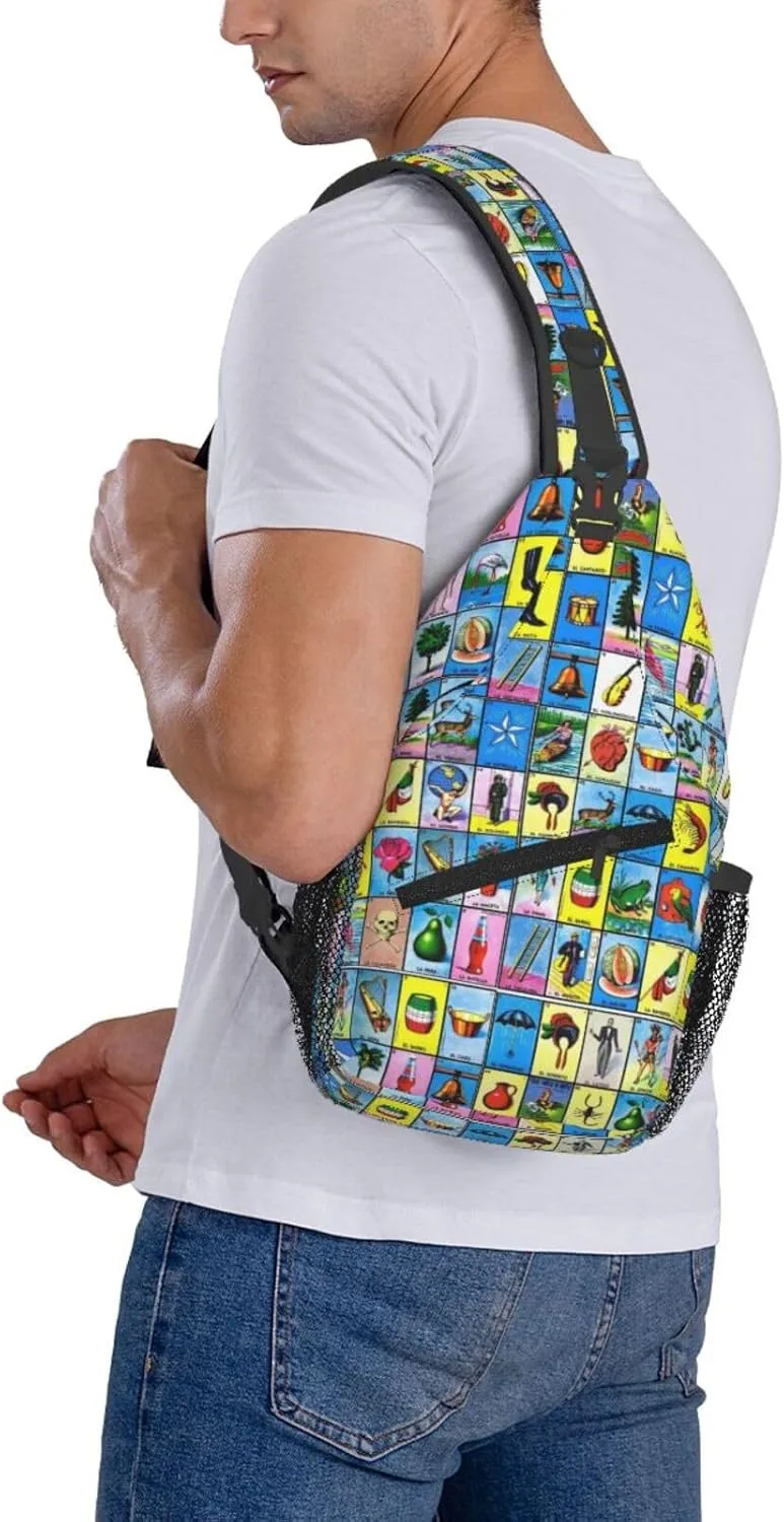 Black White Cow Spots Skin Pattern Crossbody Bags Men Cross Chest Bag Women Adjustable Sling Backpack Shoulder Bag