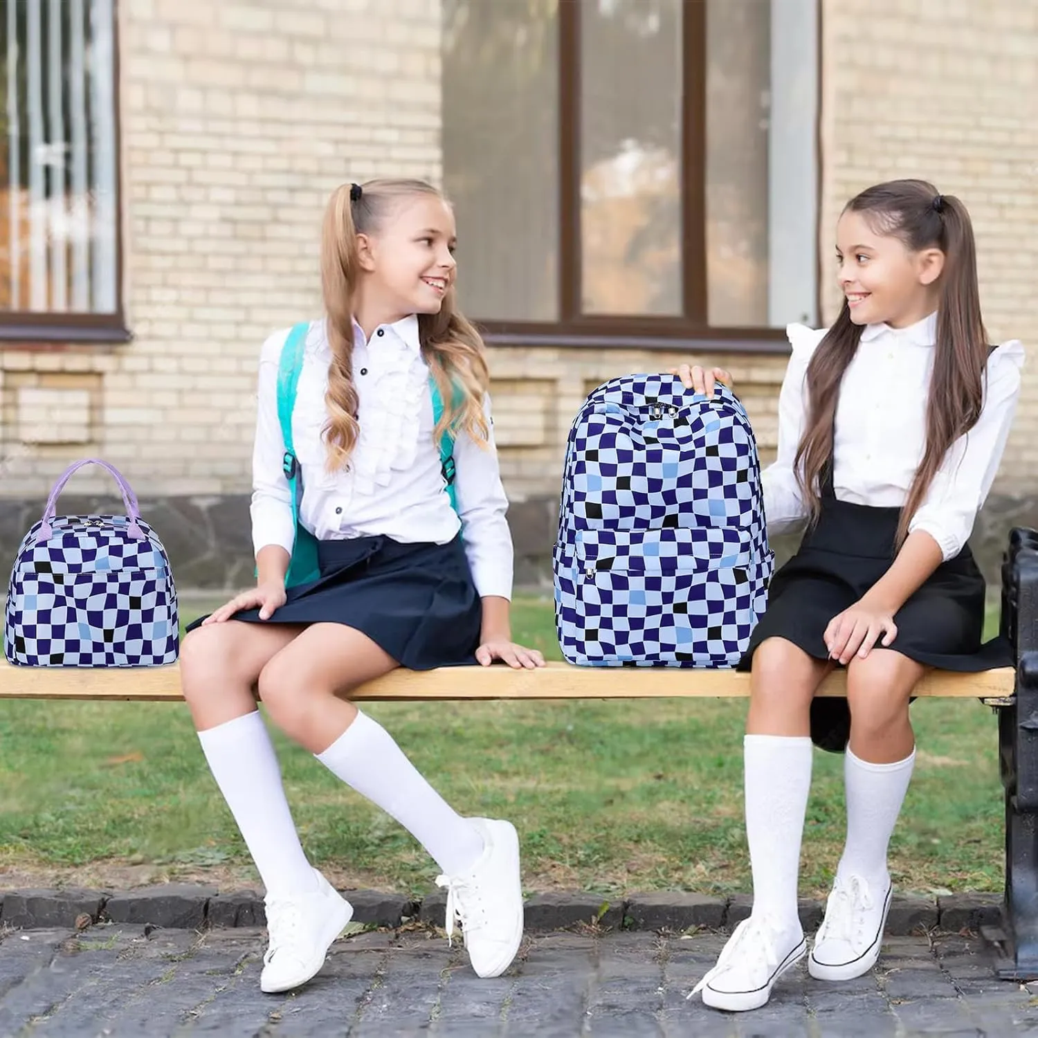 Bluboon Bookbags School Backpack Laptop Schoolbag for Teens Girls High School