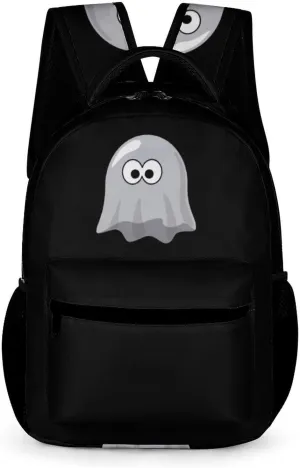 Boo Ghostly Laptop Backpack Lightweight Computer Bag Travel Daypacks for Work Business