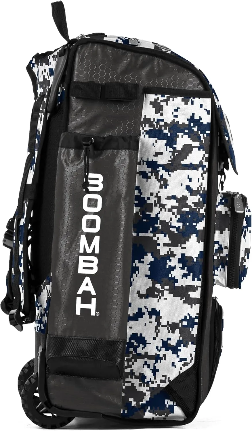 Boombah Catchers Superpack Hybrid Rolling Digital Camo Bat Bag - Multiple Colors - Wheeled & Backpack Version