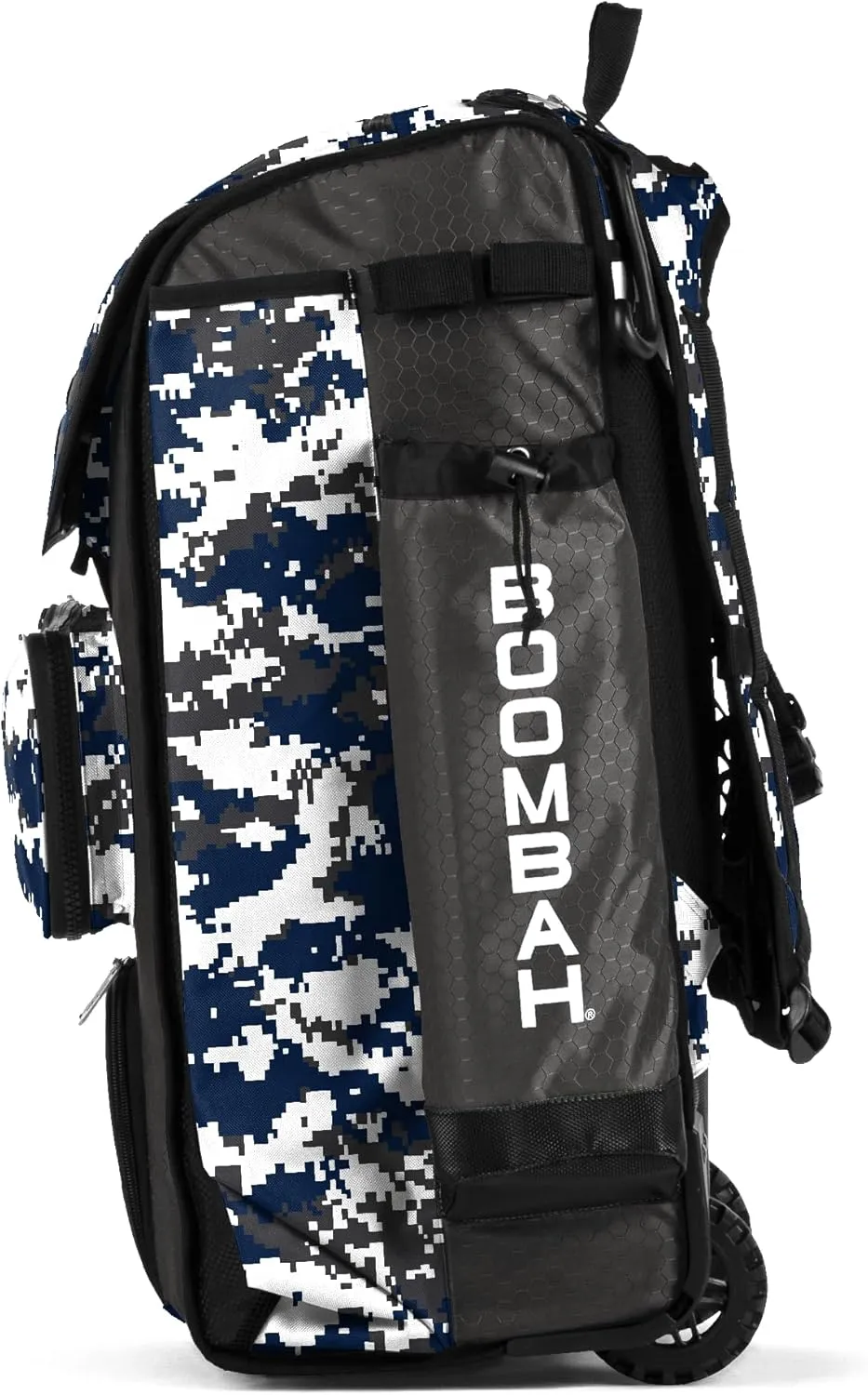 Boombah Catchers Superpack Hybrid Rolling Digital Camo Bat Bag - Multiple Colors - Wheeled & Backpack Version