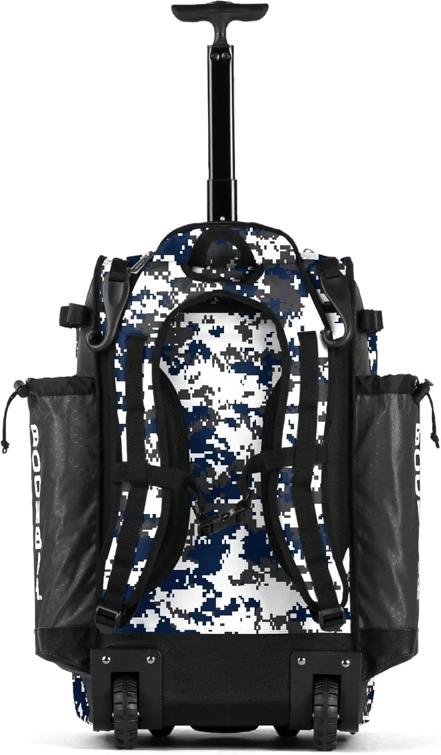 Boombah Catchers Superpack Hybrid Rolling Digital Camo Bat Bag - Multiple Colors - Wheeled & Backpack Version