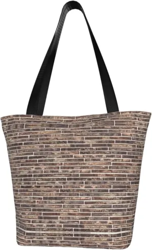 Brick Wall. Print Multifunctional Tote Daypacks for Women Work Travel Shopping Handbags Shoulder Bag