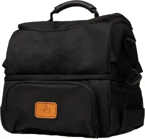 Bright Line Eating 12-Can Insulated Cooler Bag – PEVA Foam Lining Lunch Bag – Soft Cooler Bag w/Pockets & Mesh Shoulder Strap – Travel Cooler Bag w/Double-Deck Compartments for Camping & Beach