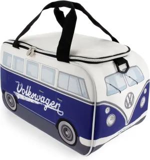 BRISA VW Collection - Volkswagen Insulated Cool-Warm Thermo Picnic Lunch Bag Box for Food in T1 Bus Design (25 Liters/6.6 Gallons)