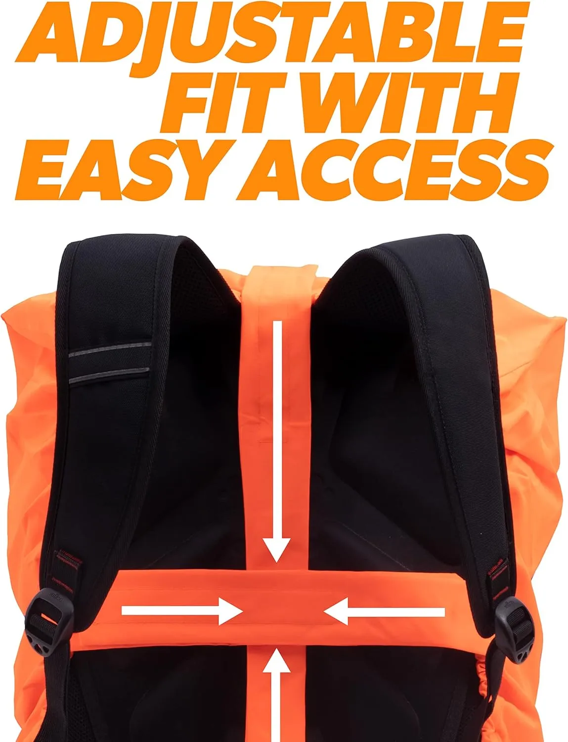 BTR Waterproof High Vis Reflective Backpack Cover