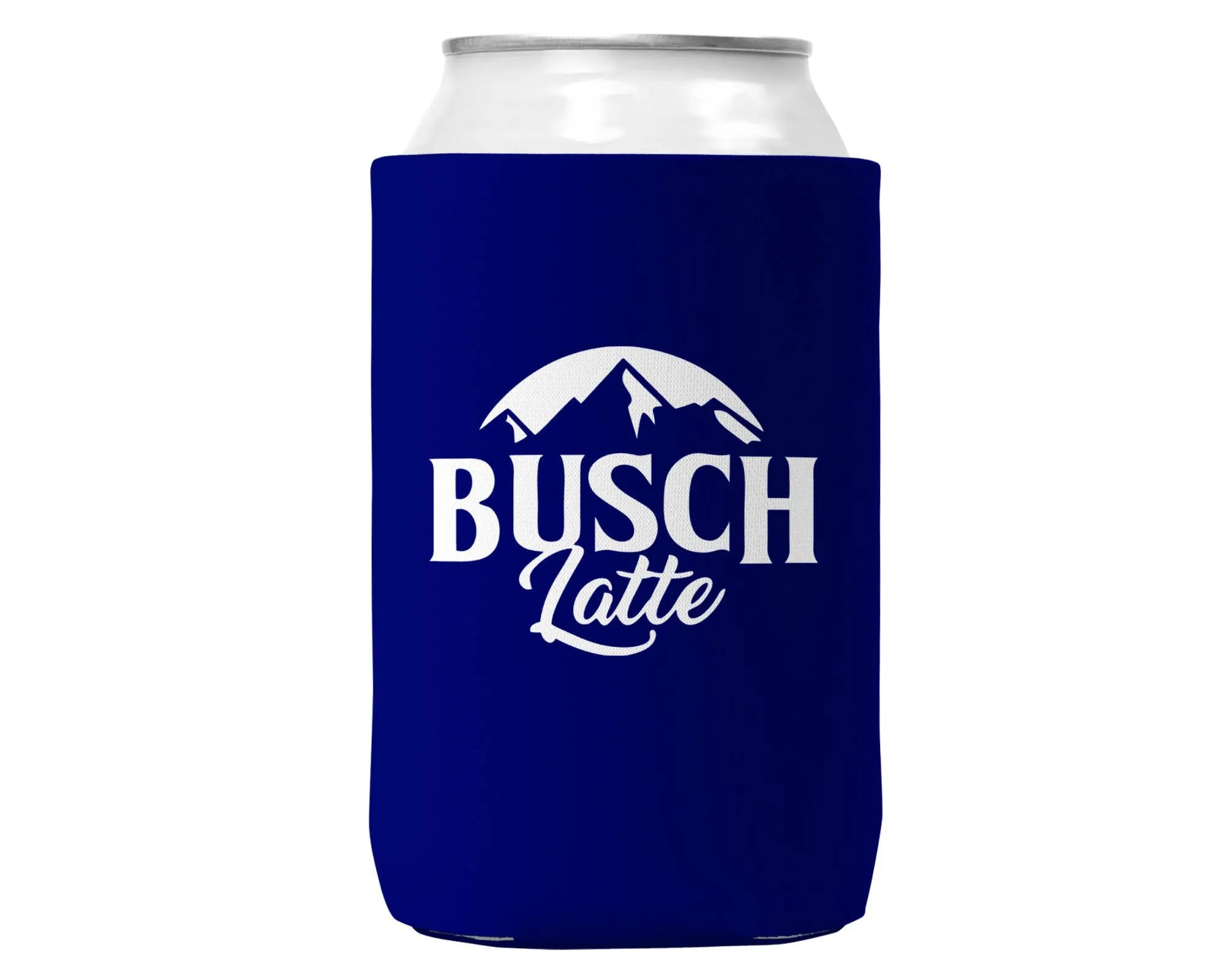 Busch Latte Can Koozie Cooler for 12oz Cans