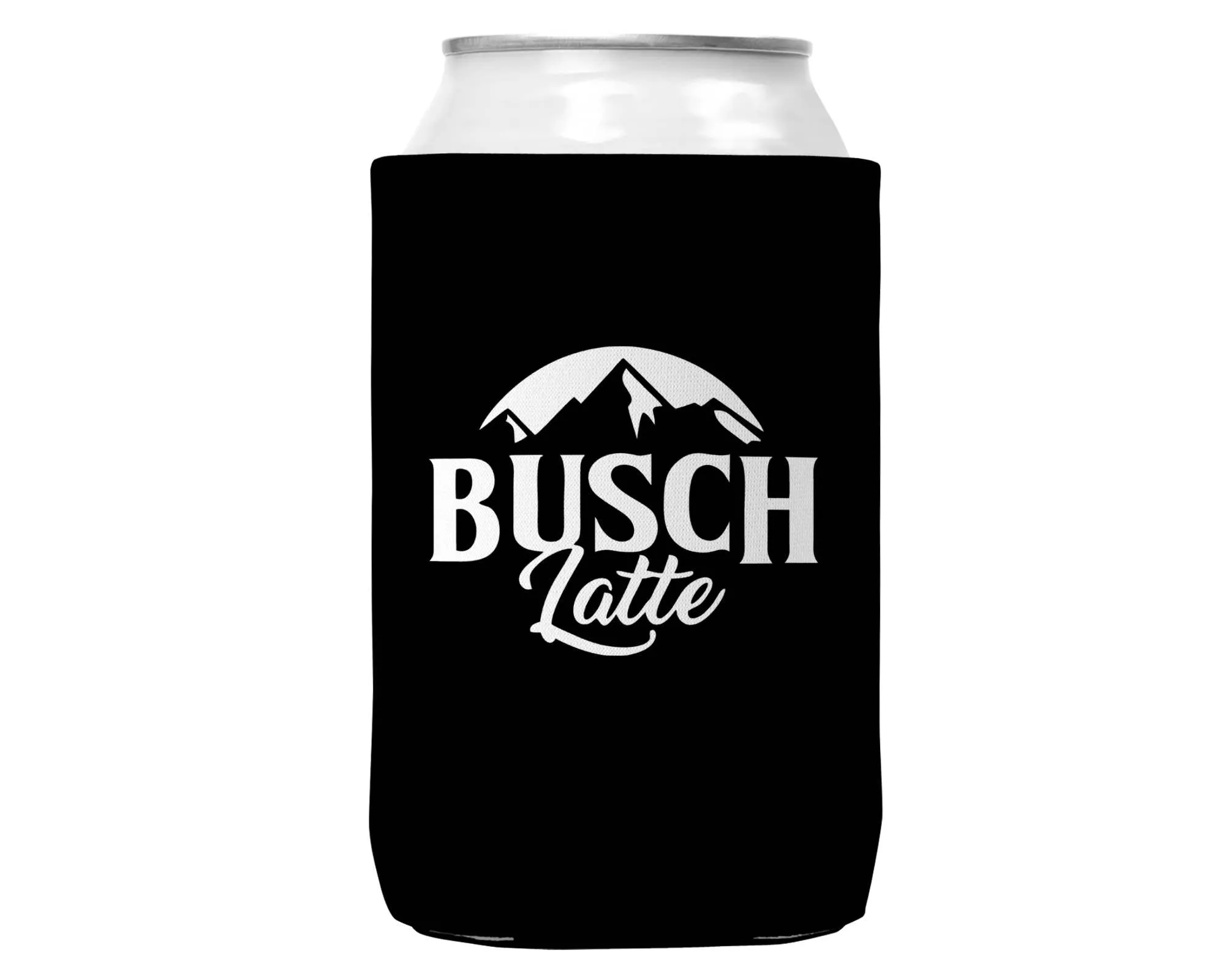 Busch Latte Can Koozie Cooler for 12oz Cans