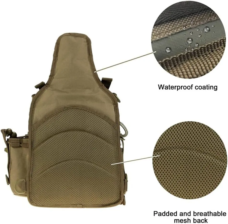 Camping Hiking 11.6L Backpack Climbing Shoulder Bags Trekking Daypack Fishing Tackle Rucksack