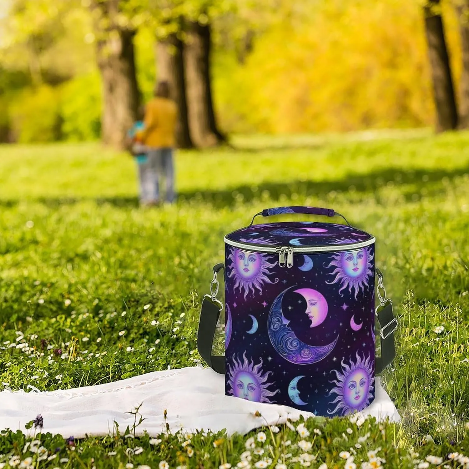 Camping Leak-Proof Coolers, Collapsible Insulated Ice Chest for Beach, Travel