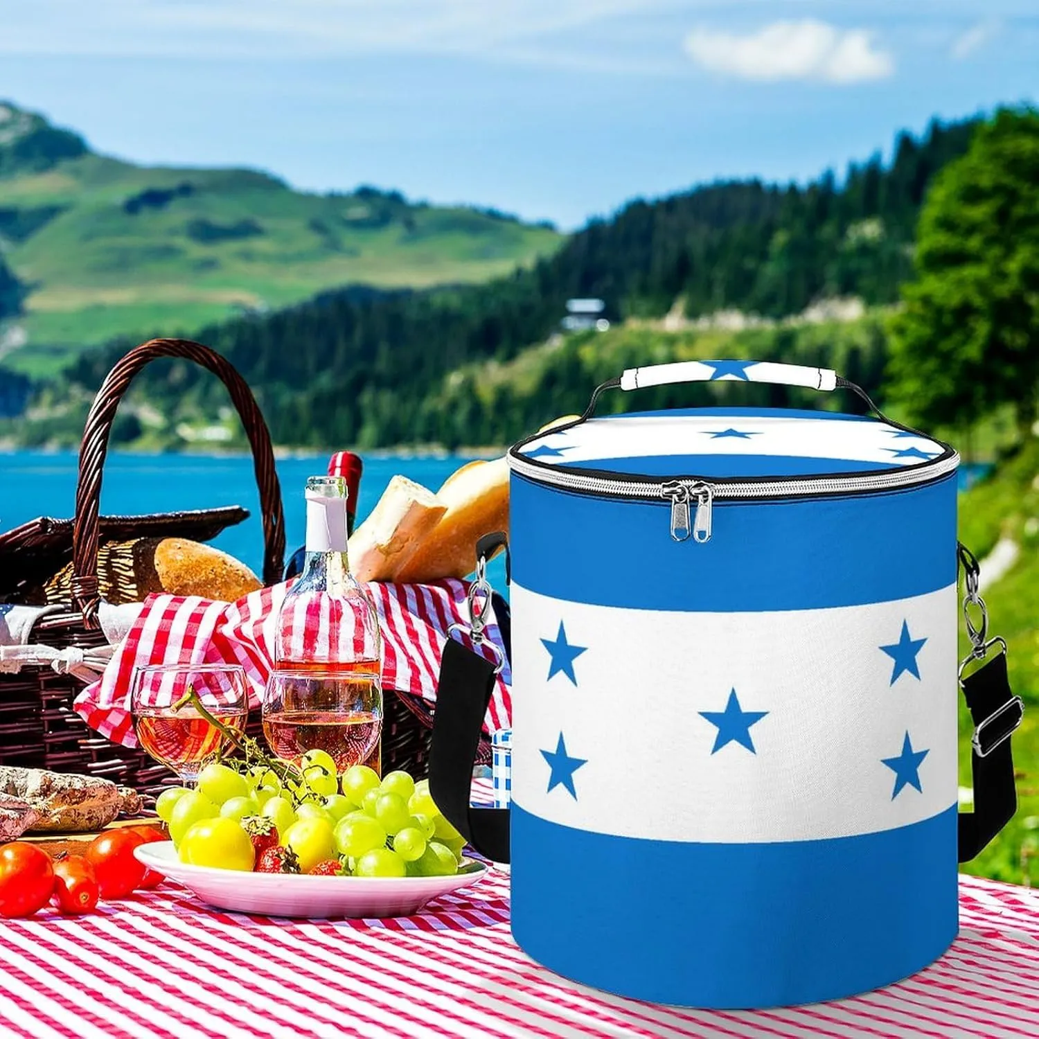 Camping Leak-Proof Coolers, Collapsible Insulated Ice Chest for Beach, Travel