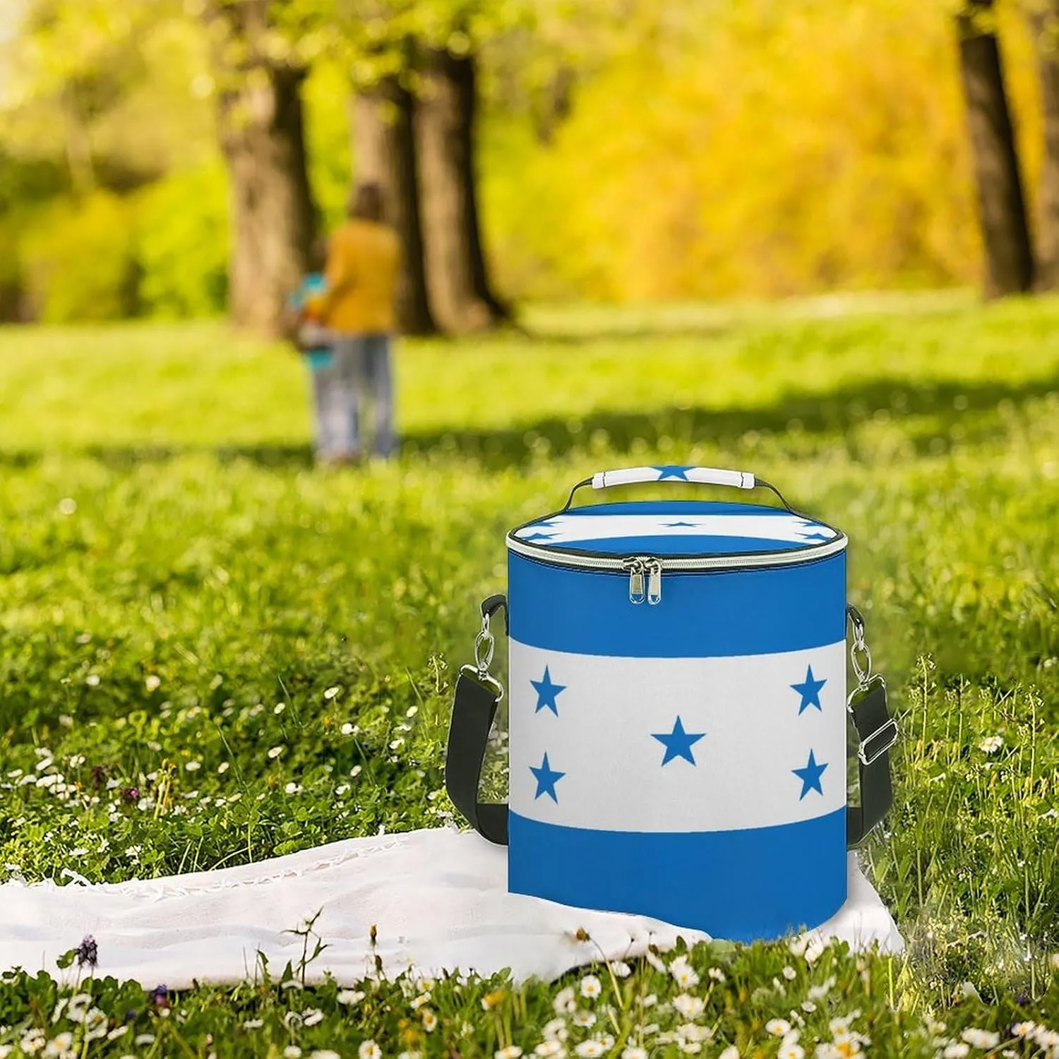Camping Leak-Proof Coolers, Collapsible Insulated Ice Chest for Beach, Travel