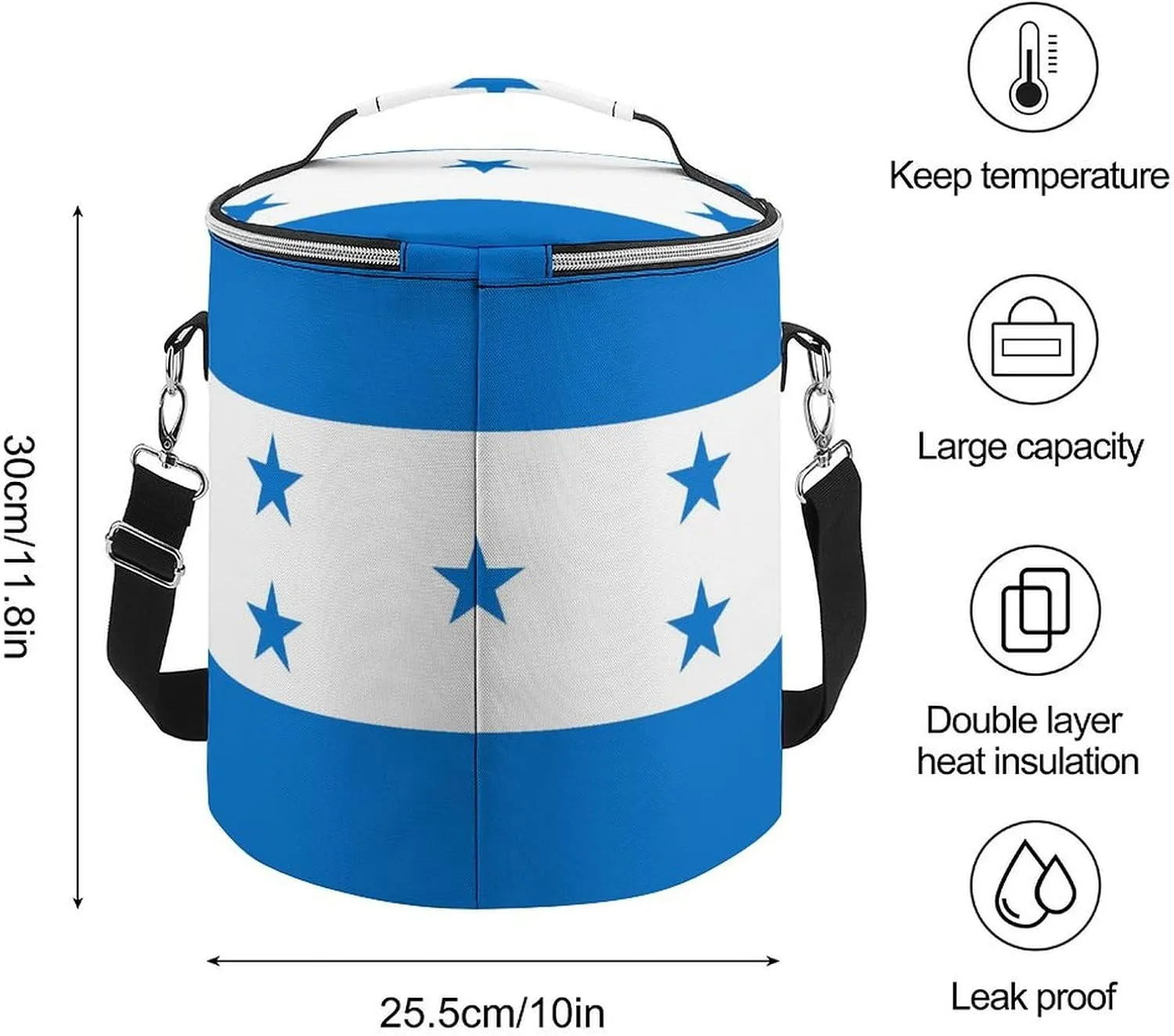 Camping Leak-Proof Coolers, Collapsible Insulated Ice Chest for Beach, Travel
