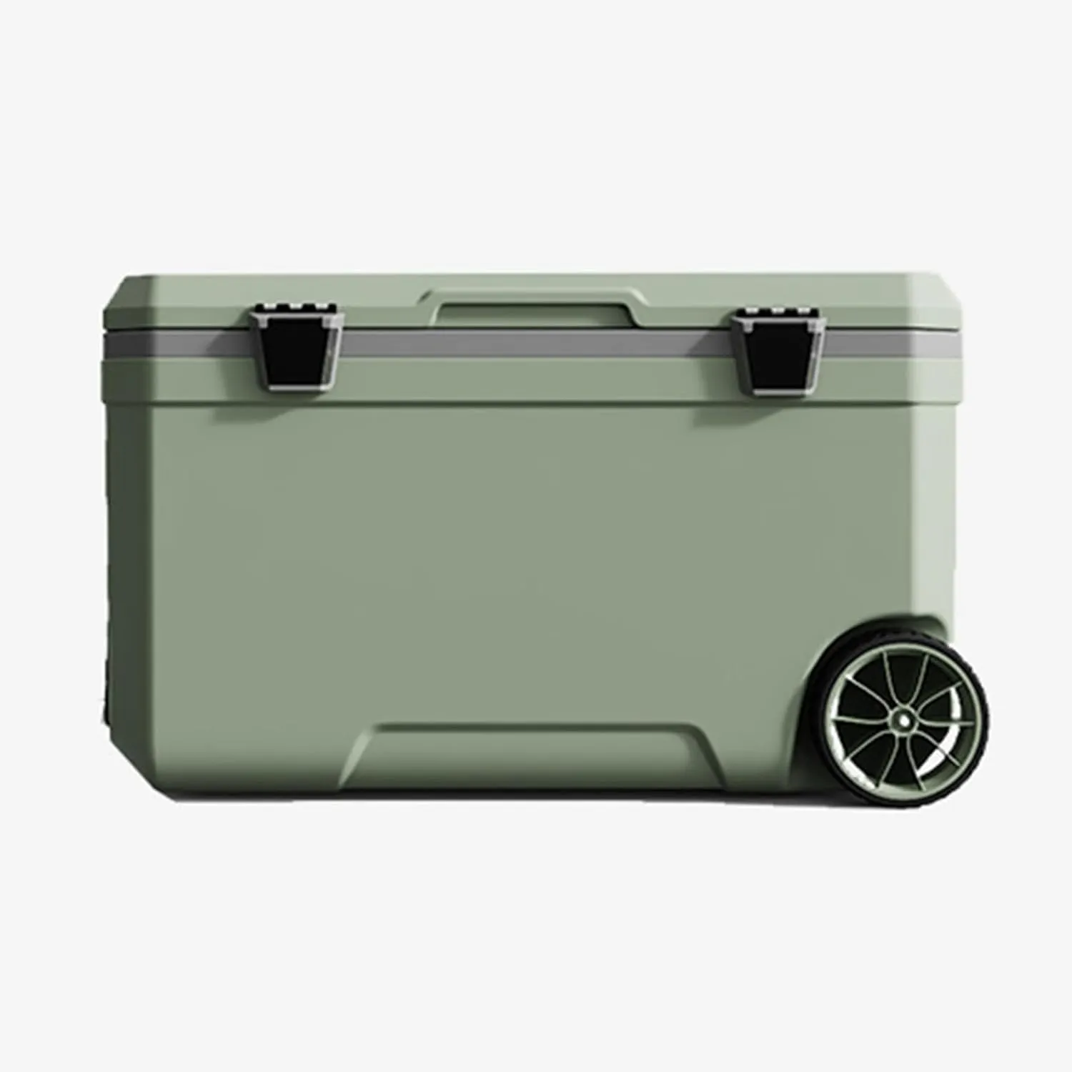 Car Camping Coolers for Kia Ceed/EV3/EV6/EV9/Niro/Optima/Picanto/Rio, Waterproof Portable Cooler, Leak Proof Picnic Insulated Bag, Ultra-Light Premium Ice Chest Box,A-Green-70L