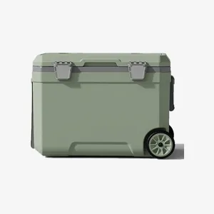 Car Camping Coolers for MG Cyberster/Marvel R/Magnette/MGA/MGB/MGC/P-Type, Waterproof Portable Cooler, Leak Proof Picnic Insulated Bag, Ultra-Light Premium Ice Chest Box,A-Green-45L