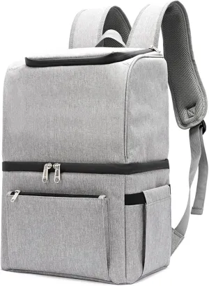Car Camping Coolers for Toyota Prius/ProAce/ProAce City/RAV4/Yaris, Waterproof Portable Cooler, Leak Proof Picnic Insulated Bag, Ultra-Light Premium Ice Chest Box,C-Gray
