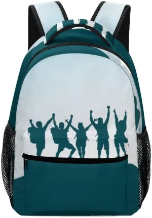 Casual Daypacks Backpacks Laptop Backpack Beautiful Nature Climbing Work Bussiness School Students Bookbag Travel Hiking Gym Bags Waterproof Lightweight Women Men