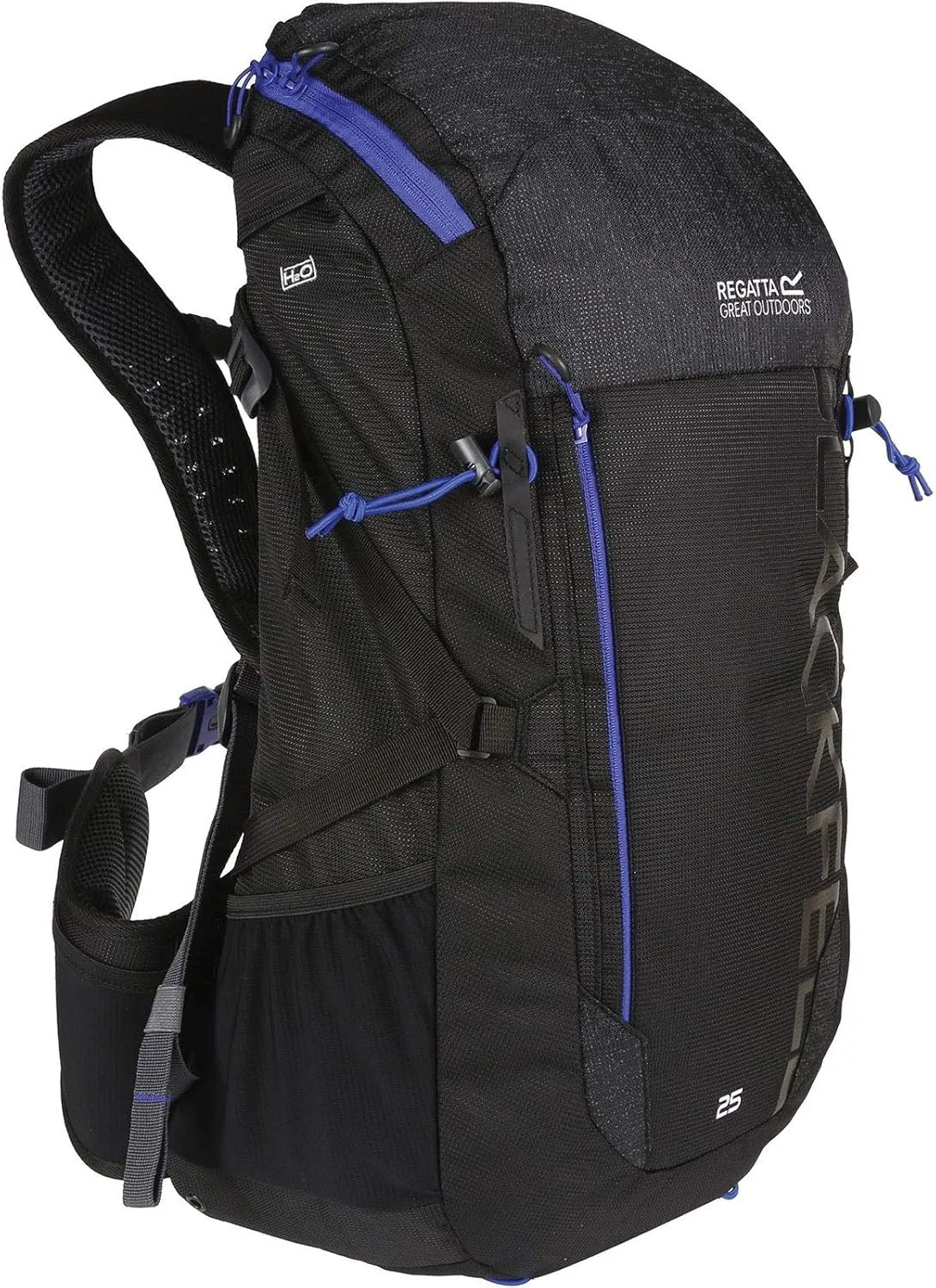 Casual Daypacks, Black/Surfspray, 25l