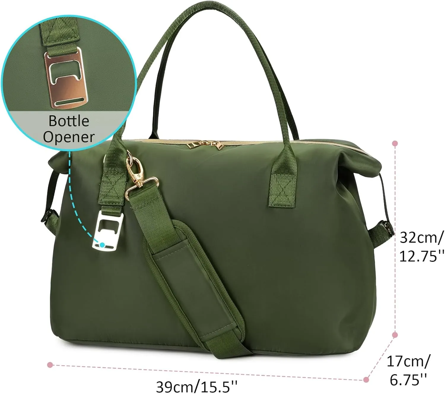 Ceneda Large Cooler Bag 40 Can Insulated Soft Cooler Leakproof Cooler Tote Bag Beach Travel Camping Lunch Bag for Women and Men