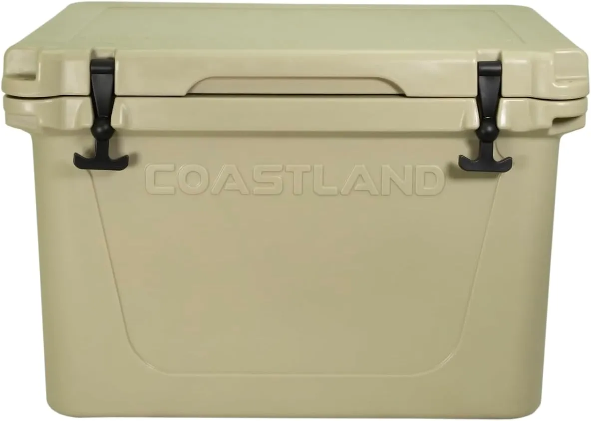 Coastland Delta Series Rotomolded Coolers, Premium Everyday Use Insulated Cooler, Ideal Portable Ice Chest Available in Multiple Capacities & Colors
