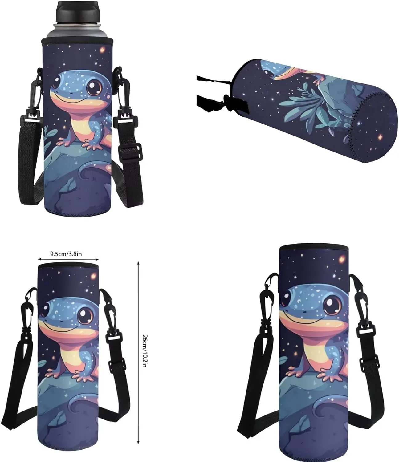 COEQINE Girls Backpack with Lunch Box and Water Bottle Elegant Mushroom for Middle School Bookbag With Sleeve Bookbags 7Th Grade Laptop Shoulder Bag Travel 4 Piece