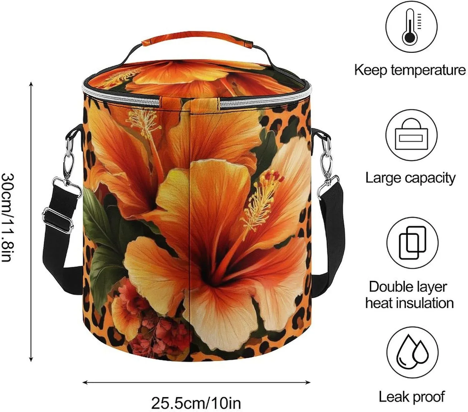 Collapsible Insulated Ice Chest for Adults Camping, Picnic, Beach, Travel Cooler