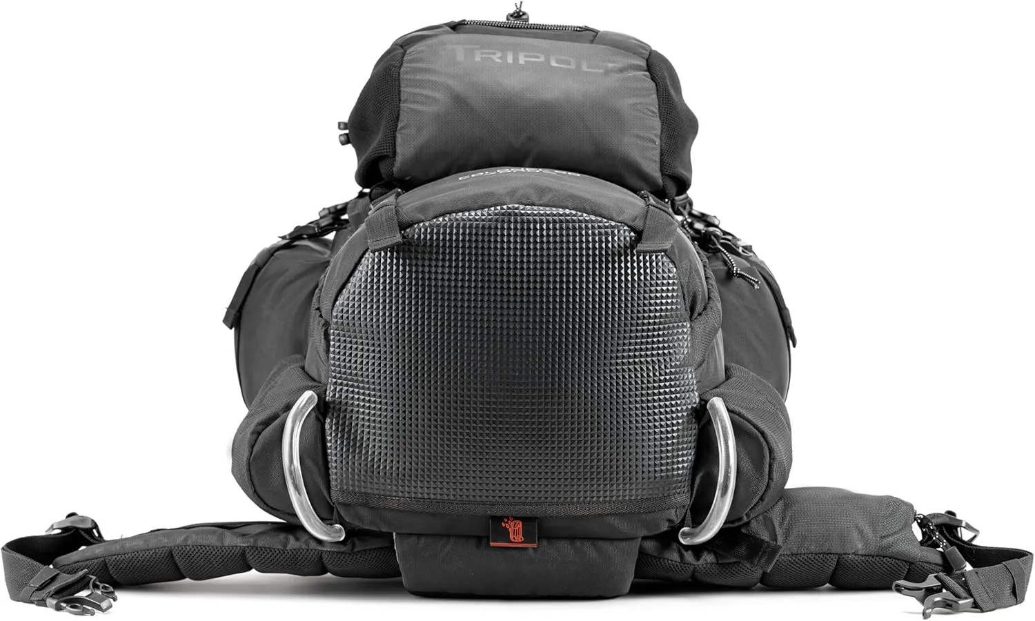 Colonel Pro Metal Frame Rucksack Front Opening Detachable Bag (Black, 105 Litres)